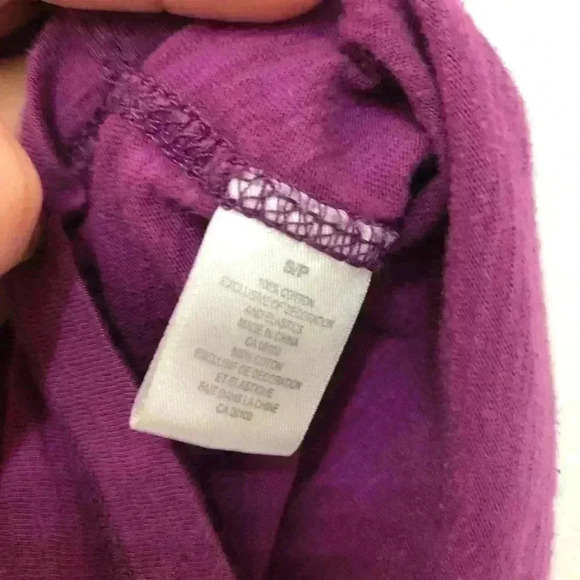 Request Purple Fitted Rainbow T-Shirt  Size Small - Picture 7 of 12